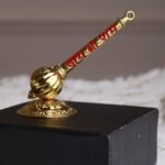 Siddh Shri Hanuman Ji’s Sacred Gada with stand - Image 3