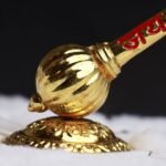 Siddh Shri Hanuman Ji’s Sacred Gada with stand