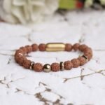 Siddh Rudraksha Bracelet – 5 Mukhi with Magnet