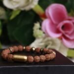 Siddh Rudraksha Bracelet – 5 Mukhi with Magnet - Image 7