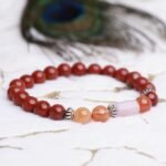 Siddh Red Jasper Bracelet (Mesh Rashi) Aries